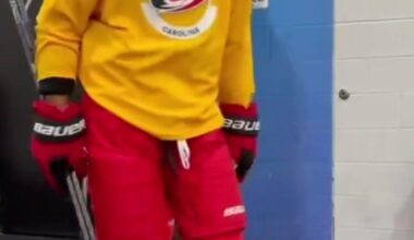 Ehlers and Miller on ice for the first time!