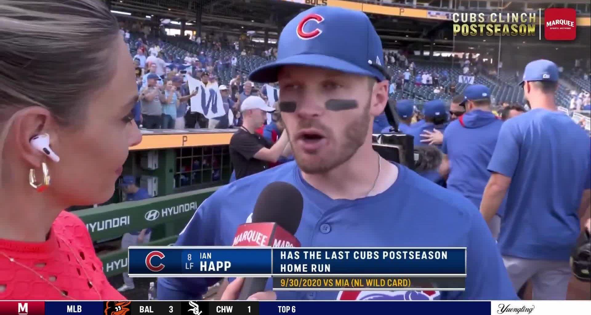 [Video] Ian Happ gets emotional in his post-clinch interview