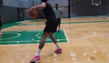 Footage of JT back on the court from previously mentioned YT vid
