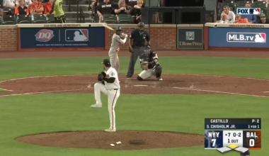 Not a good spot to take a foul ball