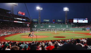 This shot of Judge's historic home run at Fenway 🔥