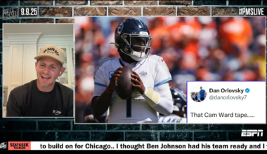 Dan Orlovsky on Cam Ward debut