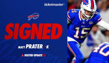 Bills sign P Cameron Johnston