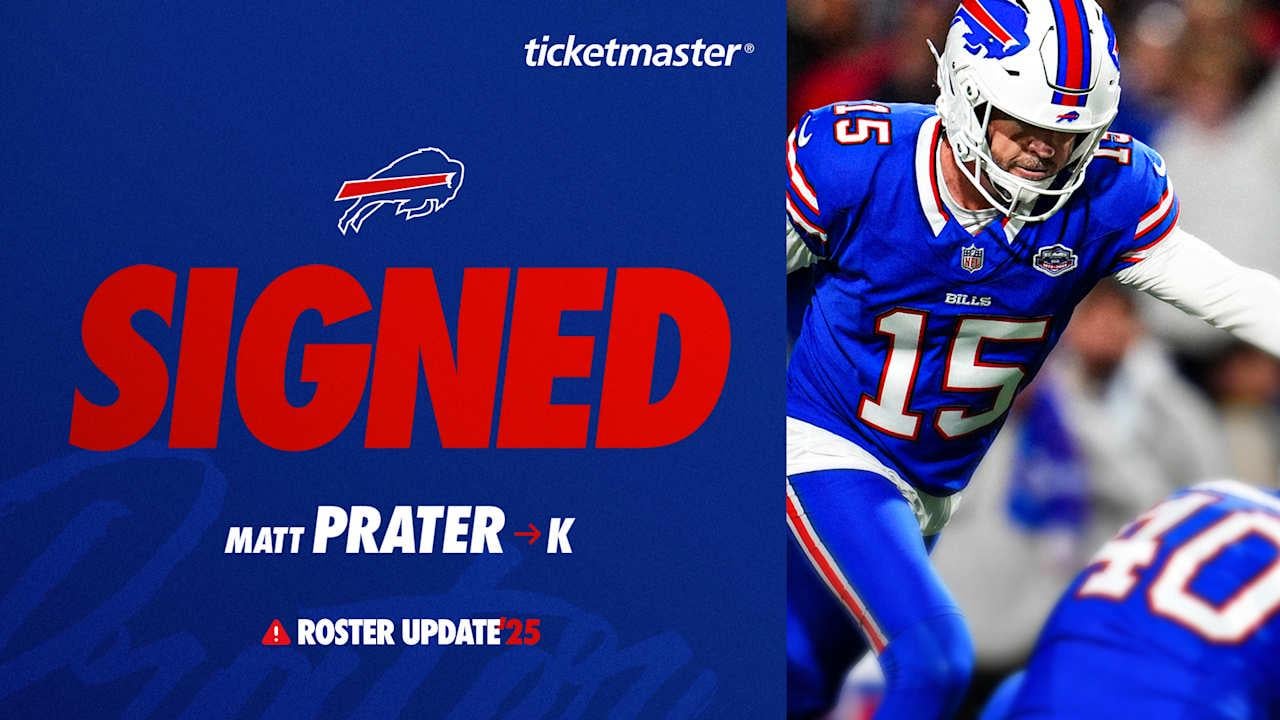 Bills sign P Cameron Johnston