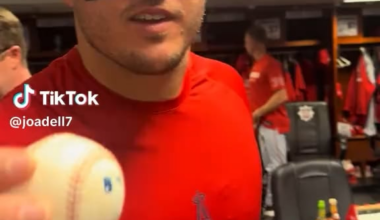 Trout with the ball - Jo adell TikTok