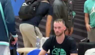 Luka having a good time!