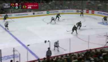 Frank Nazar does the '6  7' celebration