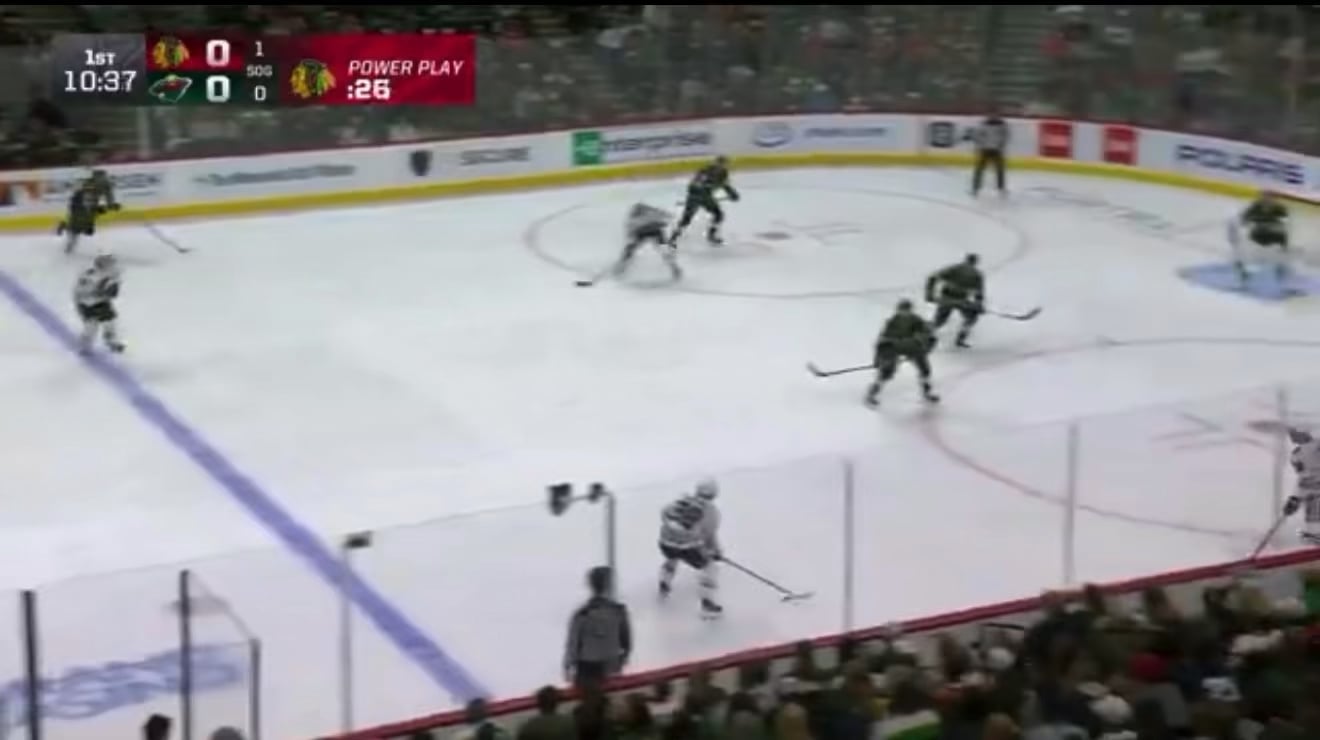 Frank Nazar does the '6  7' celebration