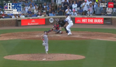 [Highlight] Carson Kelly walks it off for the Cubs with a base hit to left field