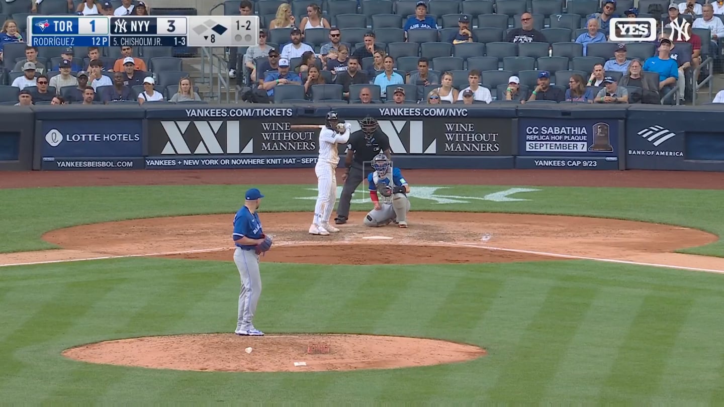 [Talkin' Yanks] “That’s not even close bro.” Jazz has been very vocal about the umpiring recently