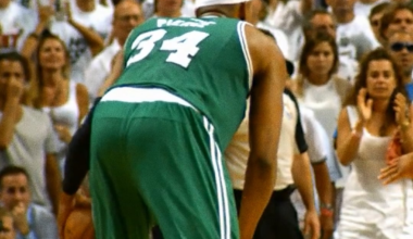 34 days until the Celtics season opener. Some Paul Pierce moments in the meantime.