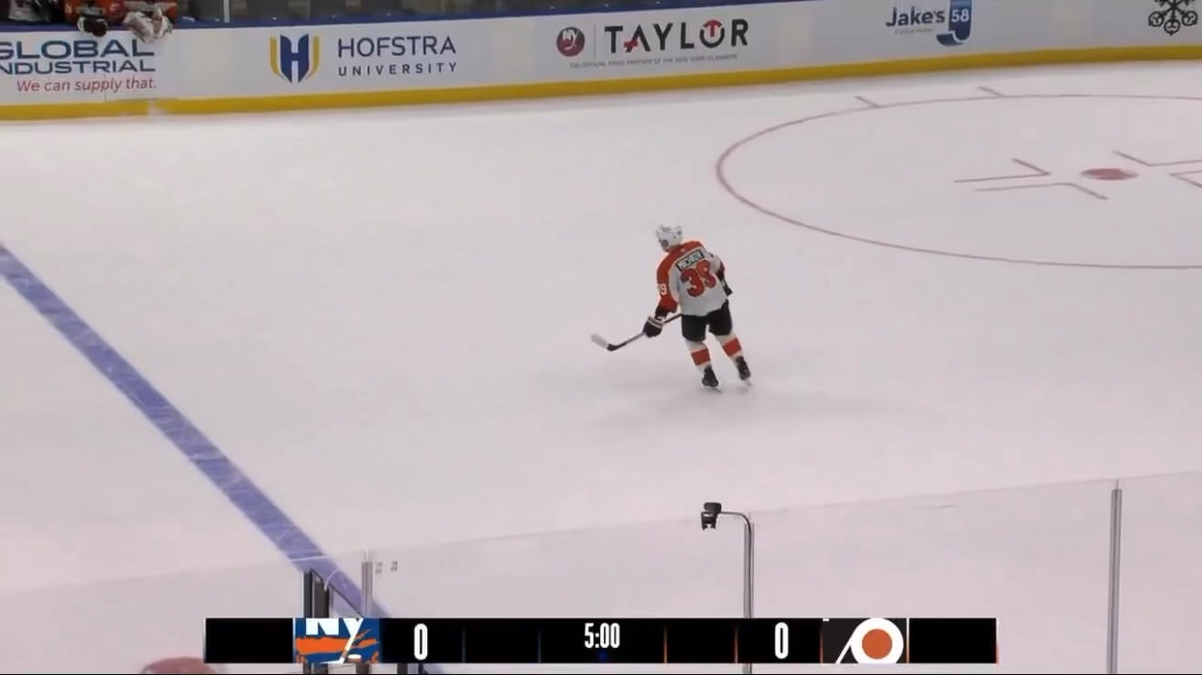 Matvei Michkov with soft hands