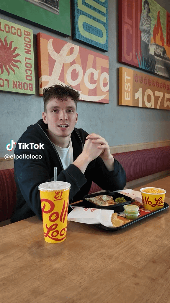 Dalton Knecht with the NBA 2k style El Pollo Loco endorsement 😭😮‍💨🤌
