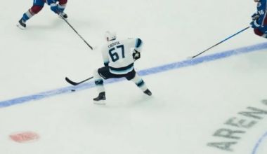 Daniil But’s first goal as a mammoth