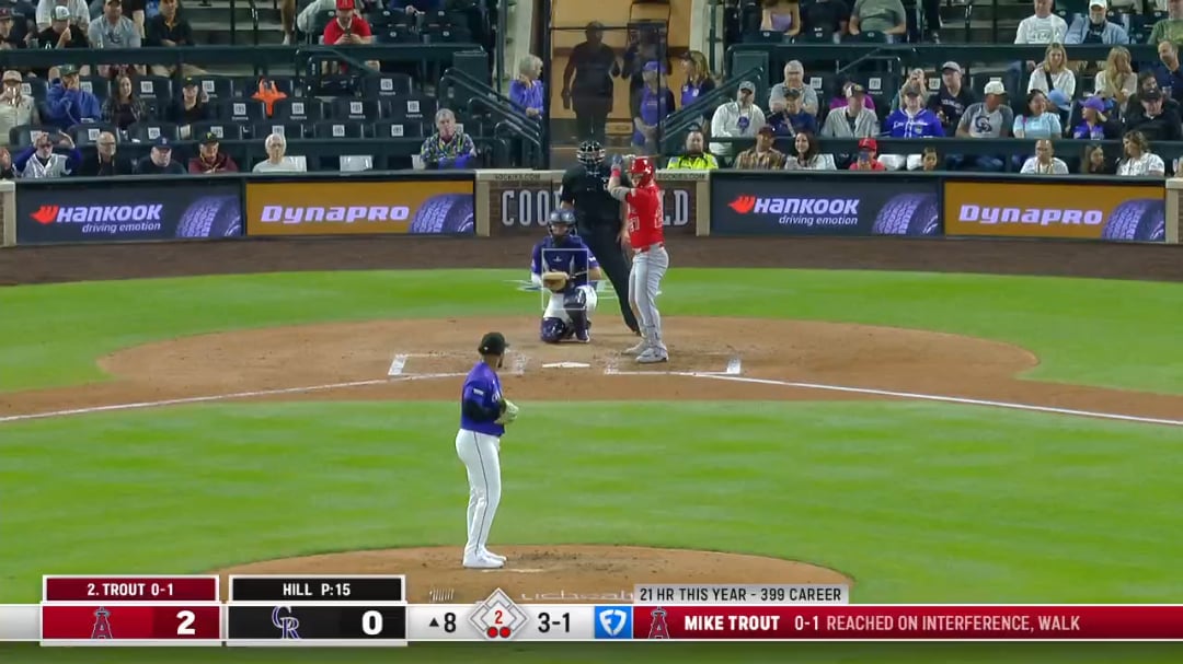 Mike Trout hits career home run number 400