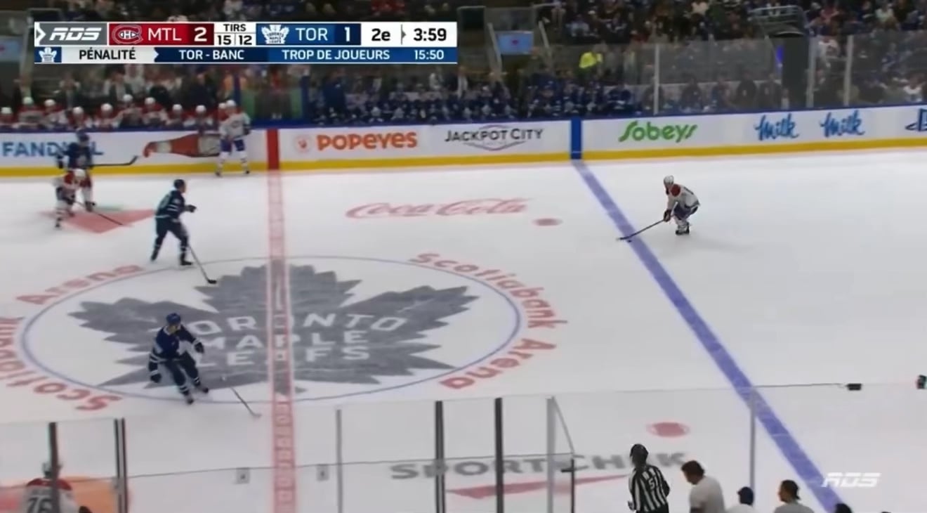 Lane Hutson snipes it