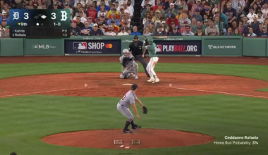 [Highlight] Ceddanne Rafaela clinches a playoff spot for the Red Sox with a walk-off win