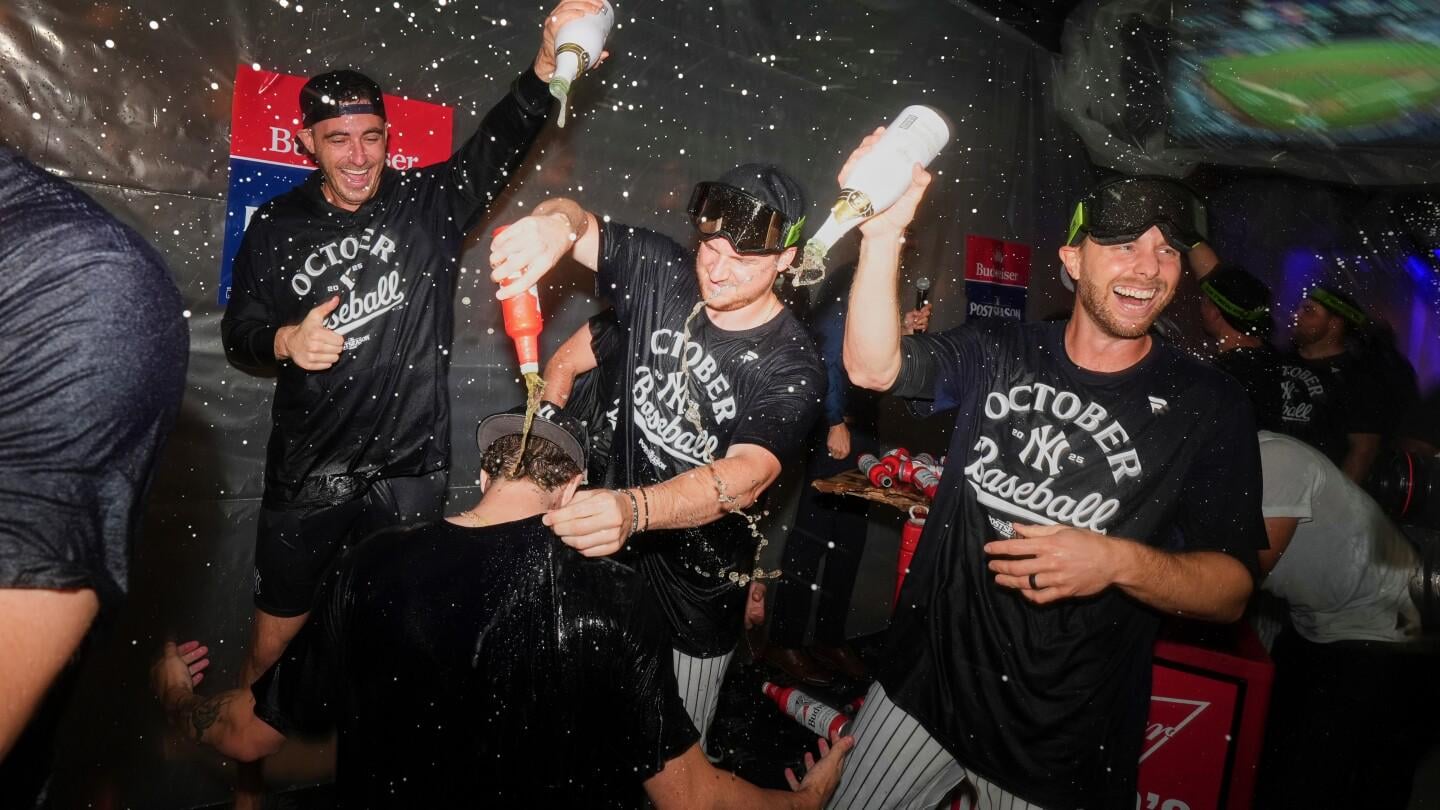 Yankees headed to playoffs for 8th time in 9 seasons with AL East race still very much in play. Mariners, Phillies, and Dodgers headed to playoffs too.