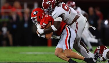 Alabama vs. Georgia score, live updates: Crimson Tide lead by 3; plus Oregon-Penn State highlights
