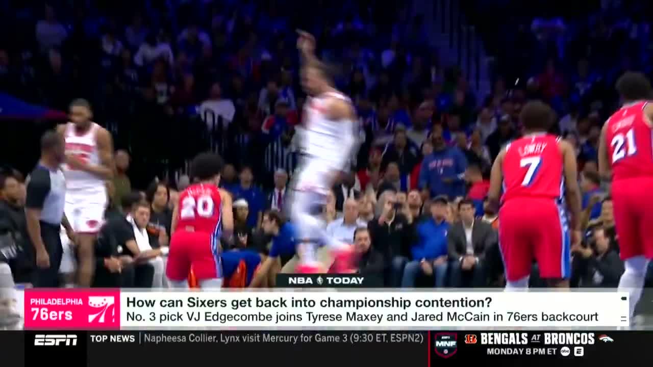 [Charania] Jared McCain expected to undergo thumb surgery; will miss around 4-6 weeks.