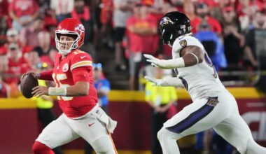 A faster start will be crucial to the Chiefs’ chances against the Ravens
