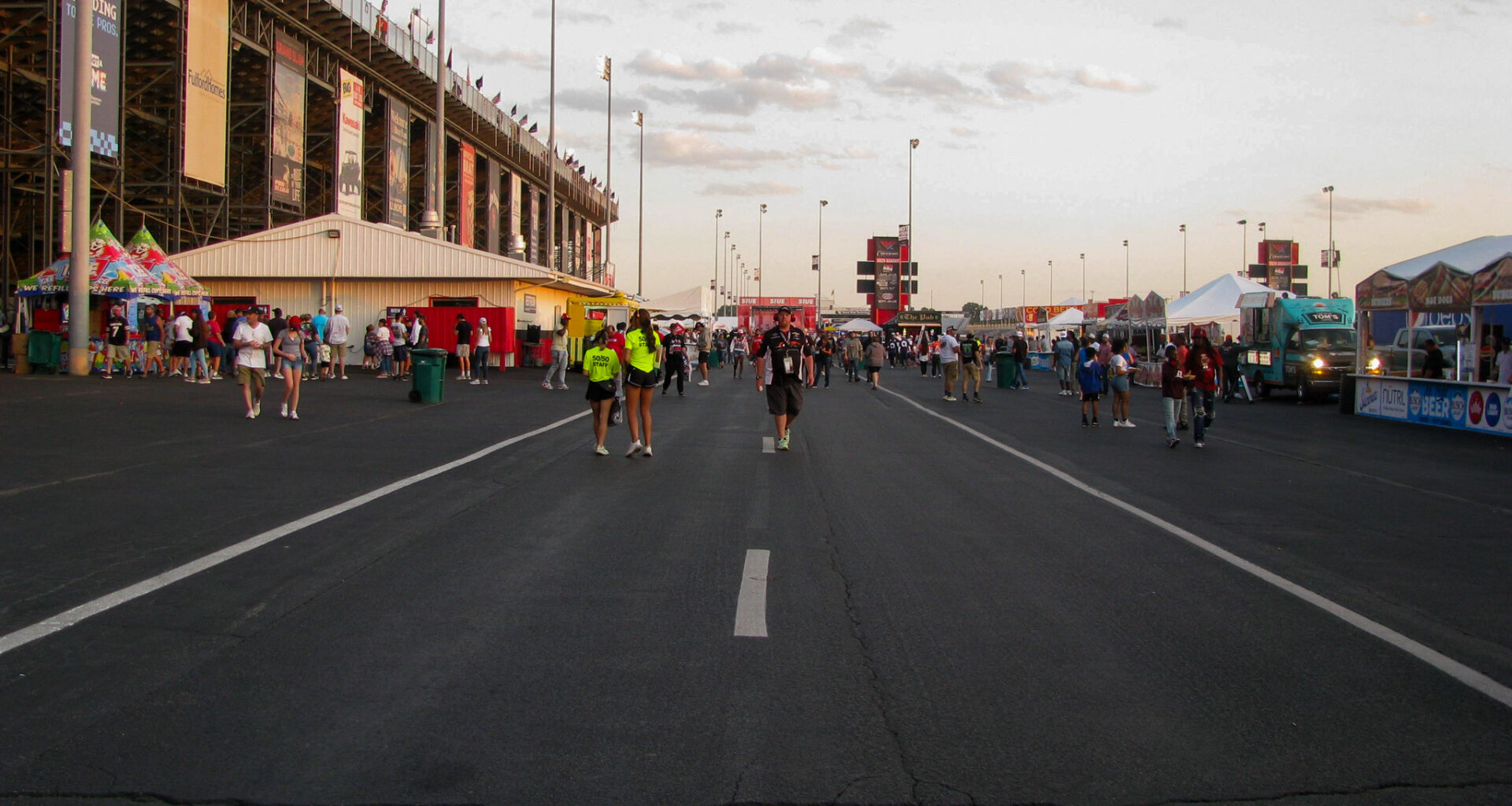 Crashing out at the NASCAR Enjoy Illinois 300