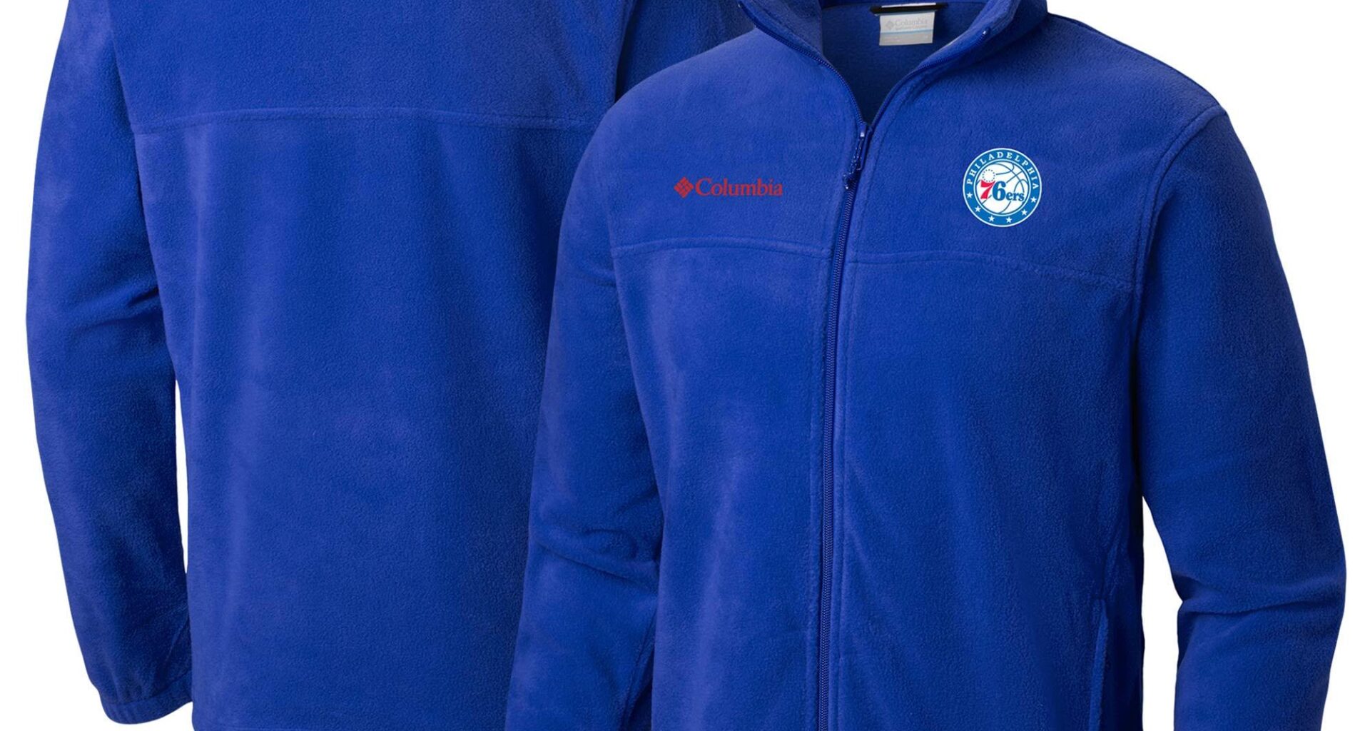 80% off Sixers Columbia Steens Mountain Full-Zip Jacket