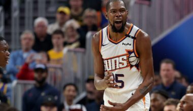 [Rankin] Kevin Durant: "I heard Golden State was in the mix around the trade deadline, but that's when Rich came into play, and those relationships that we built around the league and also playing in Golden State helped, We were able to tell them kind of hold off on that."