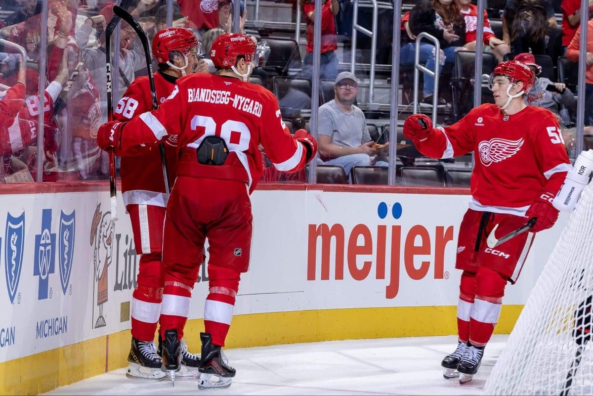 [Max Bultman]Red Wings’ preseason opener observations: What I saw from Detroit’s prospects