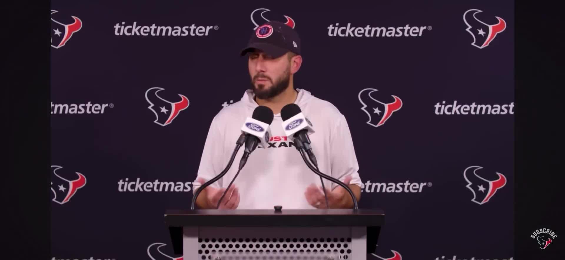 Nick Caley talking about the rookies limited opportunities