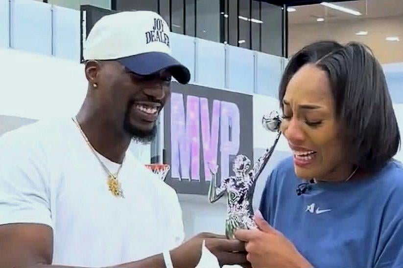 A'ja Wilson Wins 4th MVP, Gets a Surprise from Her Boyfriend Bam Adebayo!