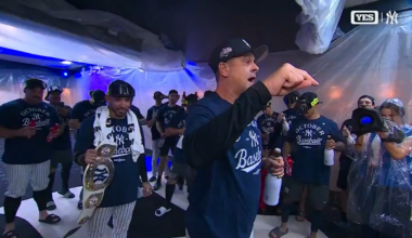 [Yankees] Soak it in 🍾  #RepBX
