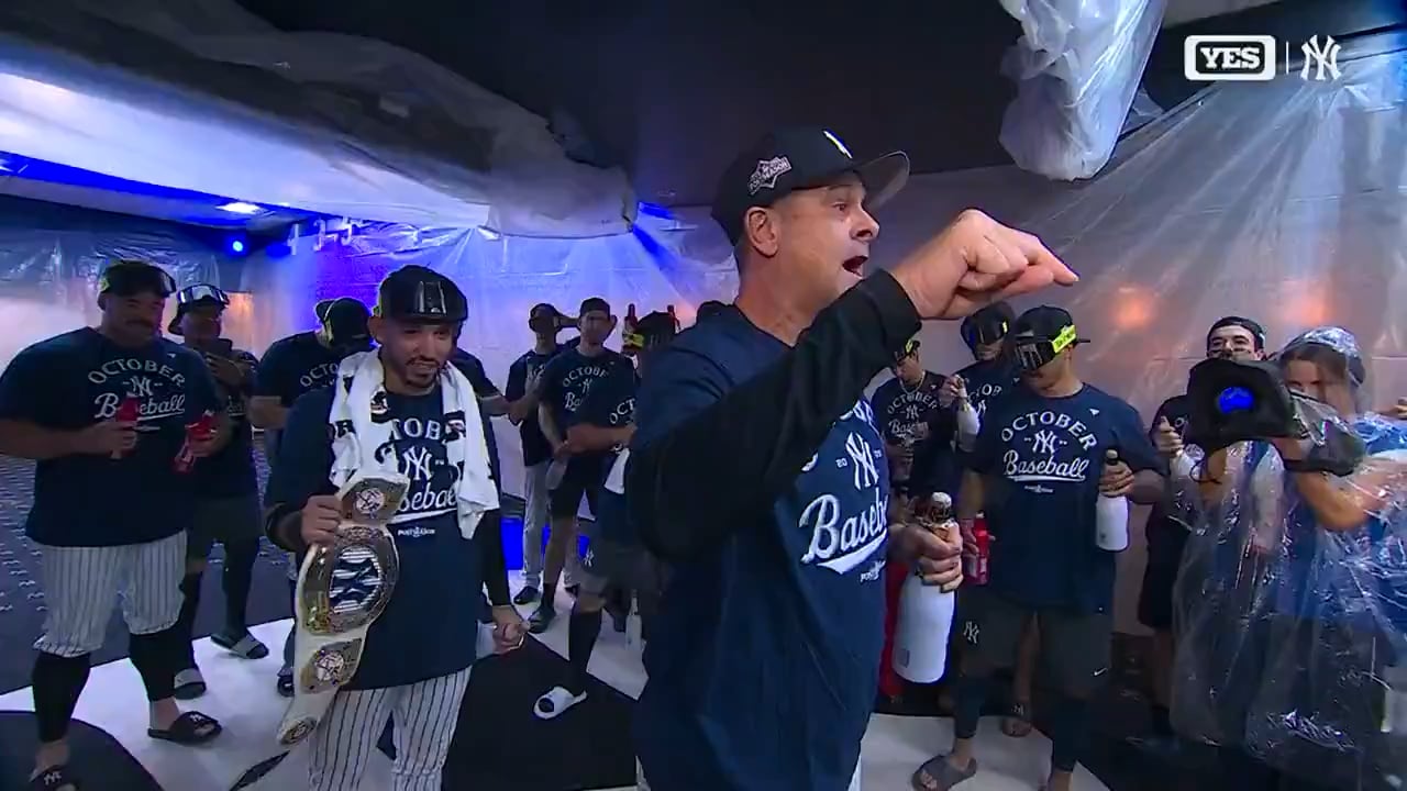 [Yankees] Soak it in 🍾  #RepBX