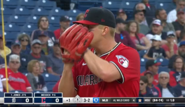 Jahmai Jones and Wenceel Perez have enough of this nonsense as each hit a Solo HR in the 1st.