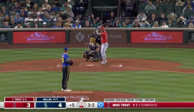 Trout hits HR #399!!