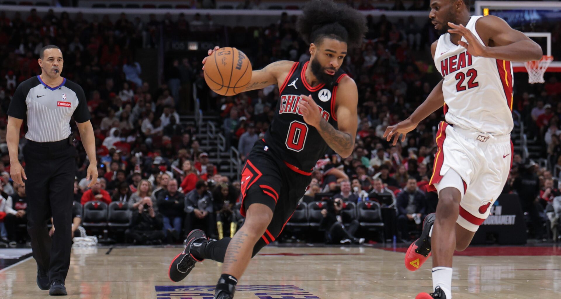 Chicago Bulls guard Coby White has basketball to thank for saving his life