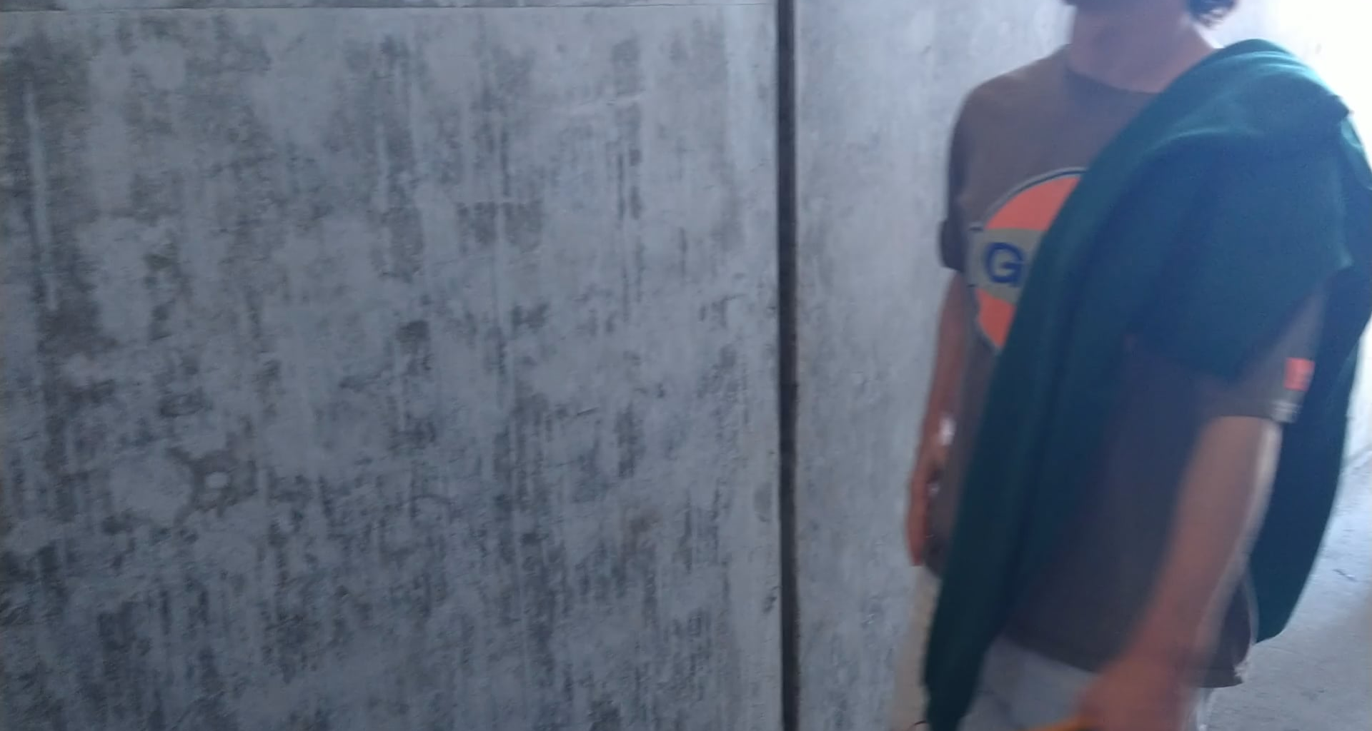 Wish I could walk out and see this again. The chants, the drums, the horns, all in beautiful green and gold. FJF.