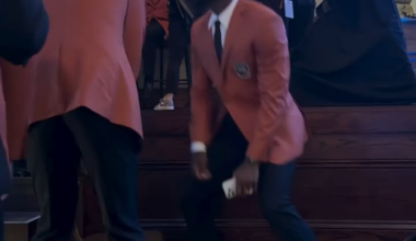 Big 3 cracking jokes at the Hall of Fame