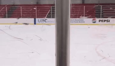 Couldn't crosspost for some reason but enjoy this clip of our favorite feral goalie