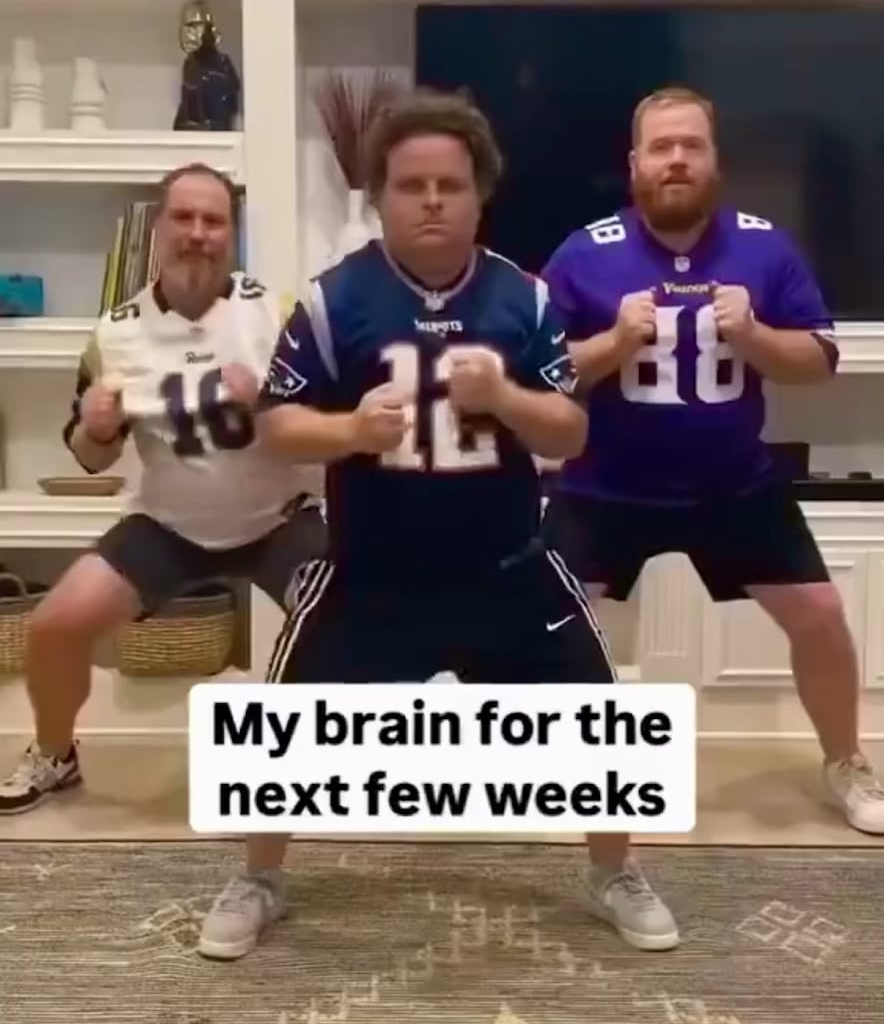 It’s the most my brain has done since February…