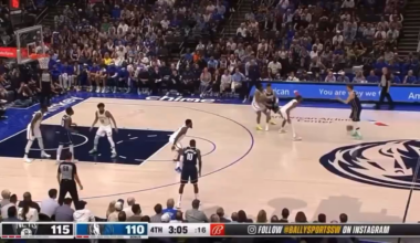 Luka Dončić hit four straight threes to win the game, each one progressively more difficult and clutch.