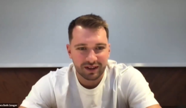 Luka on his goals for the upcoming season: "Championship, that is our goal. That should always be our goal. Obviously we went out in the first round, but our goal is a championship."