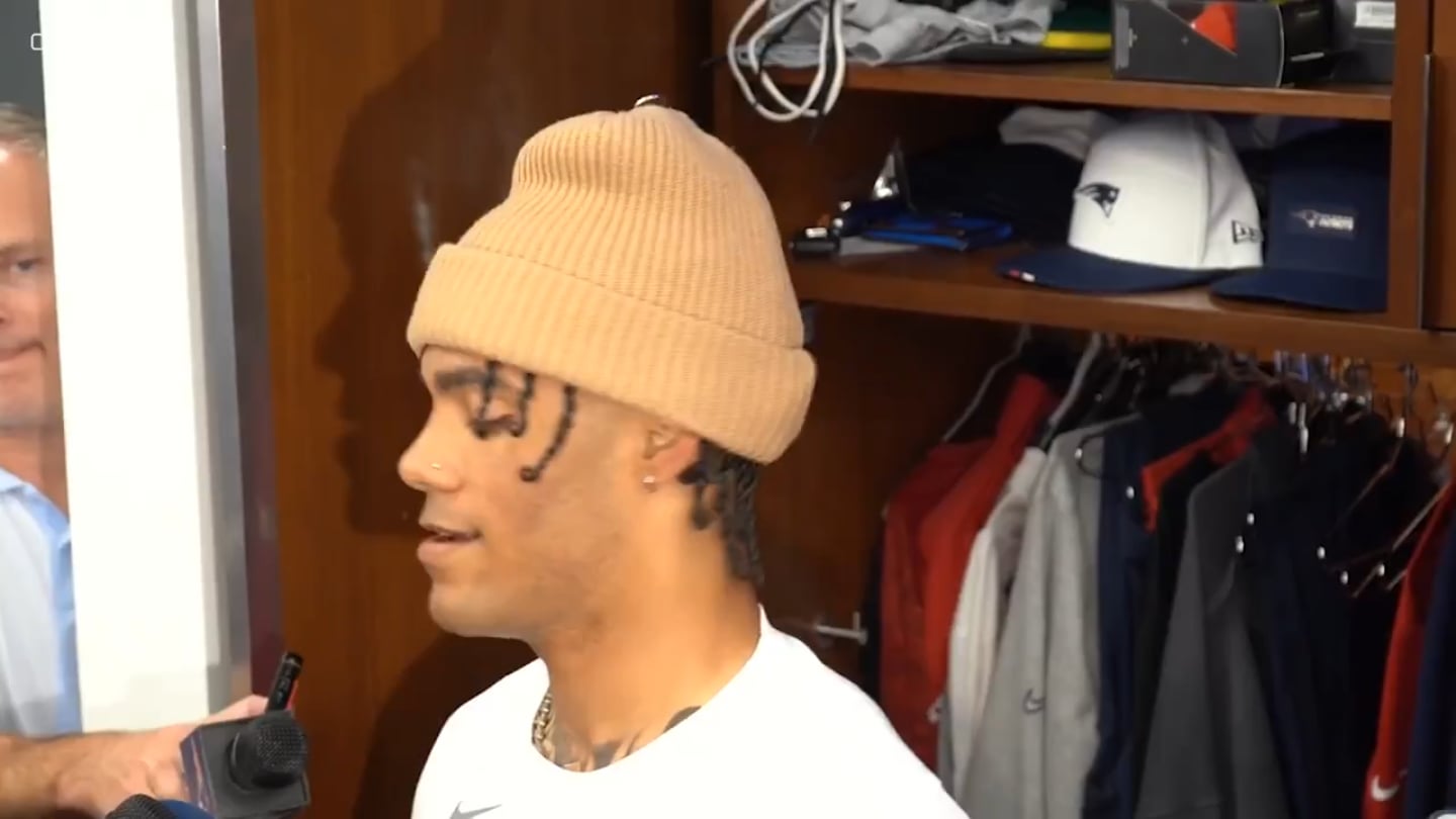 [CLNS] Christian Gonzalez on if he told Mike Vrabel that he wanted to play last Sunday: “Of course. I never don’t want to play. So, that narrative that’s out there, I don’t know where people get it from but all I want to do is play football.”