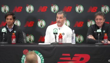 Bill Chisholm (new Celtics owner) makes reference to the new owners curse and says Brad Stevens will be driving basketball decisions