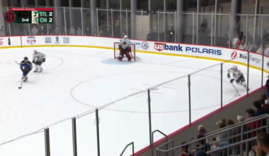 Oliver Moore with the overtime winner in first game of Tom Kurvers Prospect Showcase