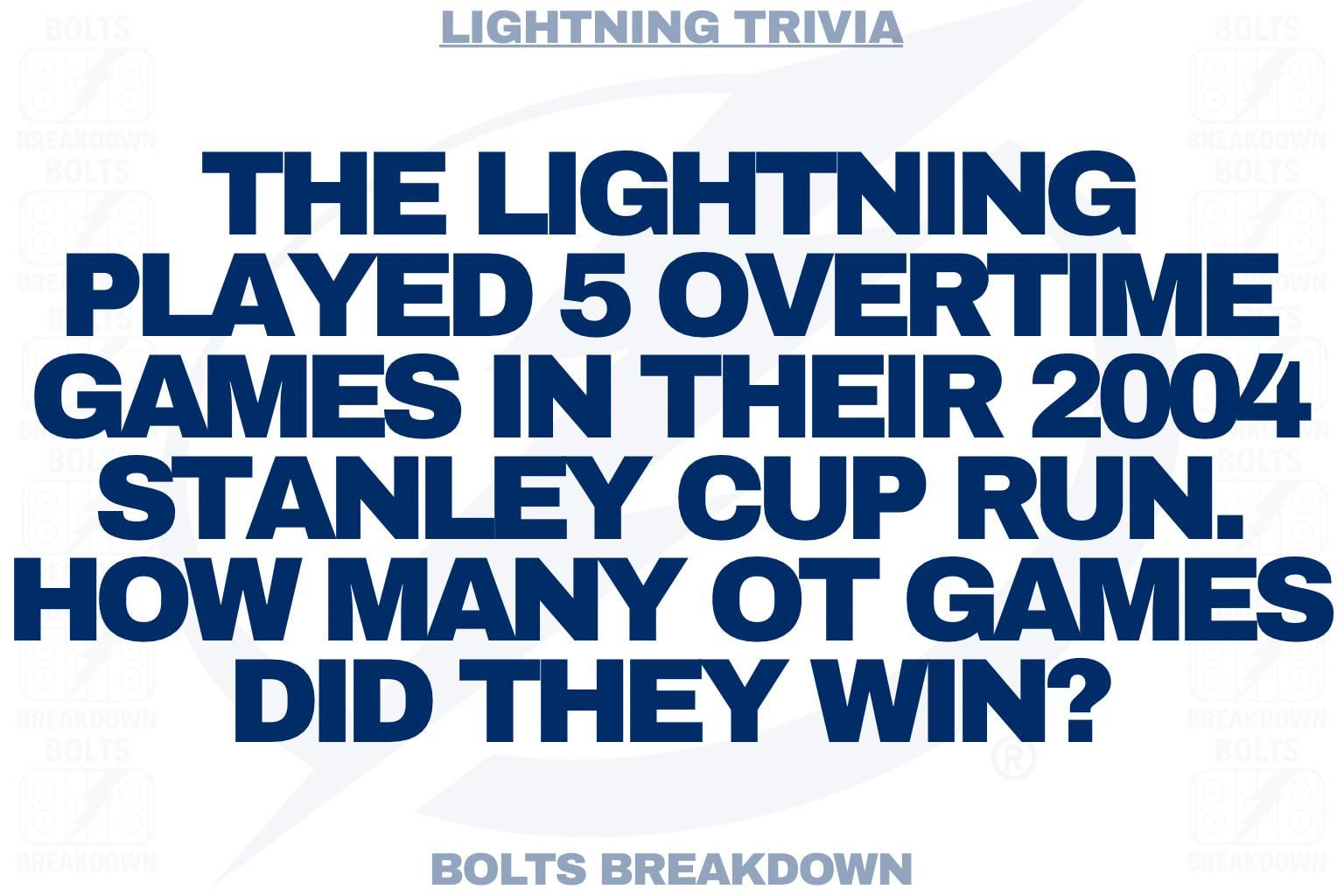 Lightning Trivia
