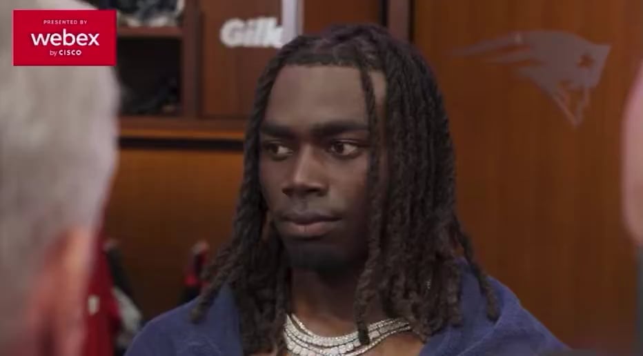 Rhamondre Stevenson on HC Mike Vrabel saying the team still needs him: “I appreciate it but I gotta hold onto the ball to have value… If I can’t hold the ball they don’t need me.”