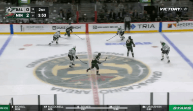 Wyatt Johnston scores a pair of goals in Saint Paul, Minnesota