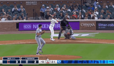 [Highlight] Kerry Carpenter continues to own the Guardians in big moments with a game-tying bomb to center with 2 outs in the 9th!