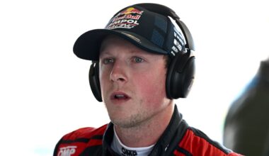 An image of Supercars champion Will Brown looking into the distance